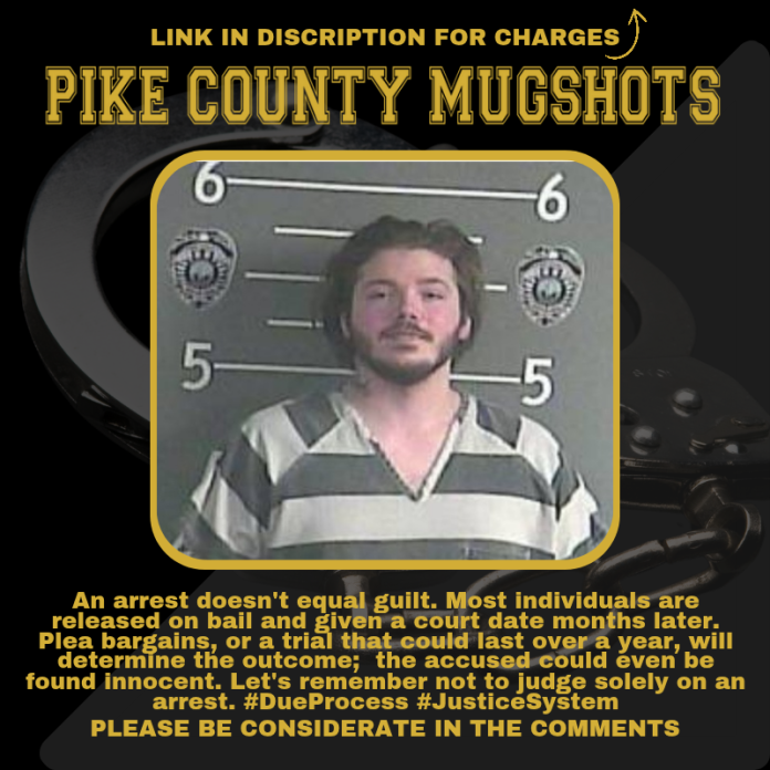 Joseph Tanner Fleming, a 25-year-old male from Pikeville, Kentucky, was arr_20250504_193226_0000