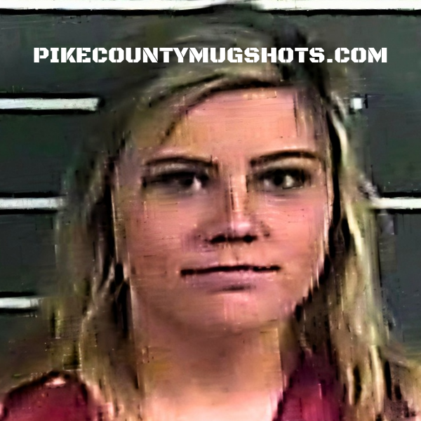 Mugshot of a young woman