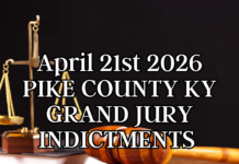 Pike County ky April 21st 2026 Indictments