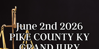 June 2nd 2026 Pike County Ky Indictments
