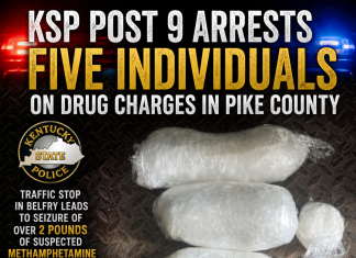 Kentucky State Police Arrest Five in Pike County Drug Trafficking Investigation