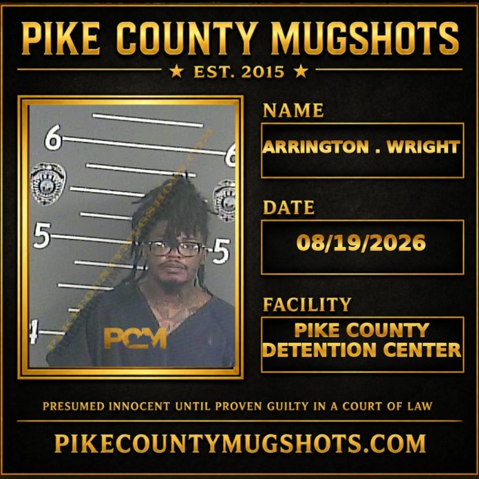 ARRINGTON . WRIGHT ARRINGTON . WRIGHT Pike County Kentucky arrest booking