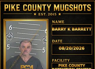BARRY K BARRETT Pike County Kentucky arrest booking