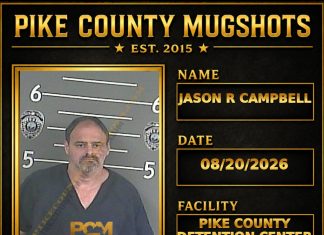 JASON R CAMPBELL Pike County Kentucky arrest booking