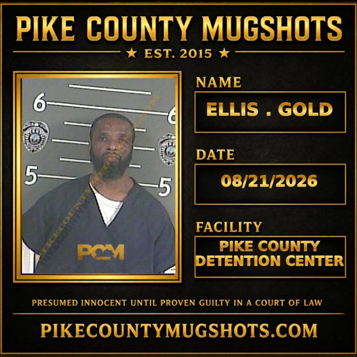ELLIS . GOLD Pike County Kentucky arrest booking