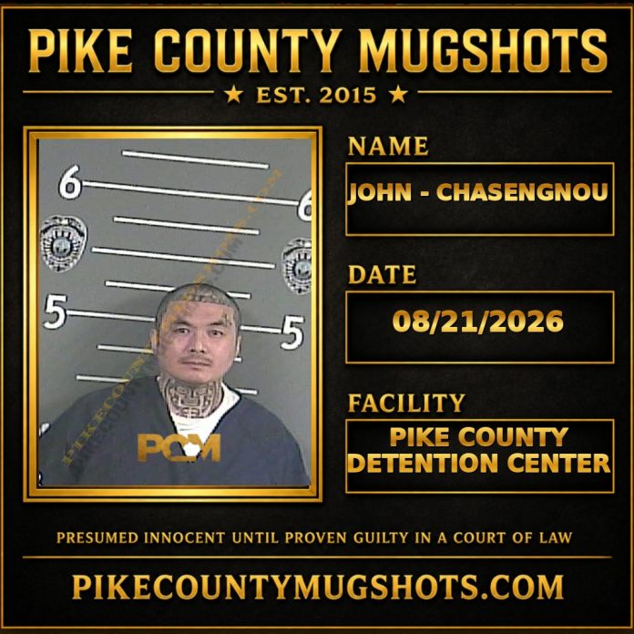 JOHN - CHASENGNOU JOHN - CHASENGNOU Pike County Kentucky arrest booking