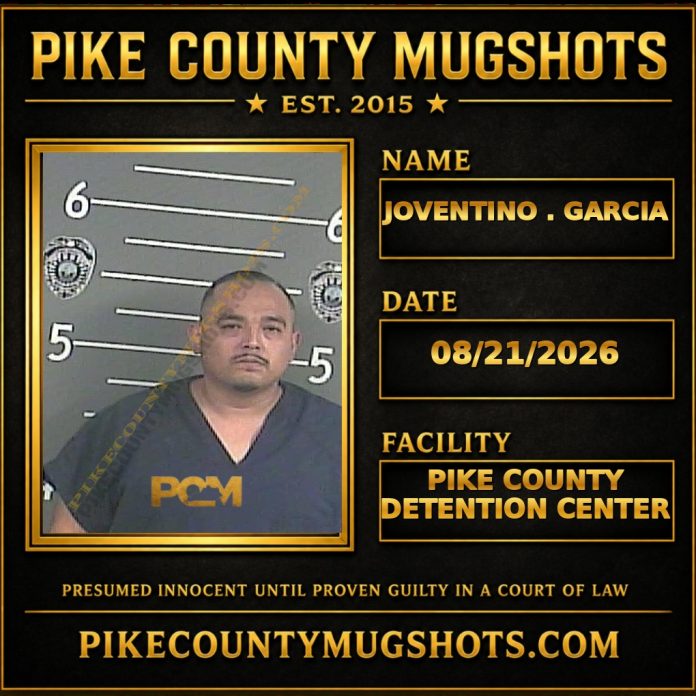 JOVENTINO . GARCIA JOVENTINO . GARCIA Pike County Kentucky arrest booking