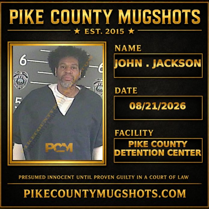 JOHN . JACKSON Pike County Kentucky arrest booking