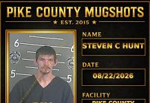 STEVEN C HUNT Pike County Kentucky arrest booking