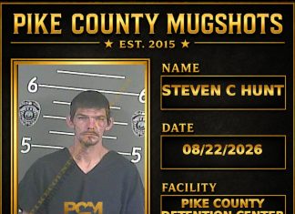 STEVEN C HUNT Pike County Kentucky arrest booking