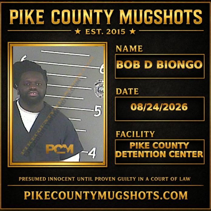 BOB D BIONGO BOB D BIONGO Pike County Kentucky arrest booking