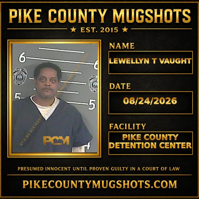 LEWELLYN T VAUGHT Pike County Kentucky arrest booking