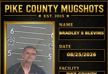 BRADLEY S BLEVINS Pike County Kentucky arrest booking