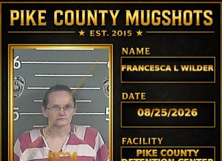 FRANCESCA L WILDER Arrest Booking in Pike County Kentucky FRANCESCA L WILDER Pike County Kentucky arrest booking