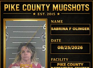 SABRINA F OLINGER Arrest Booking in Pike County Kentucky SABRINA F OLINGER Pike County Kentucky arrest booking