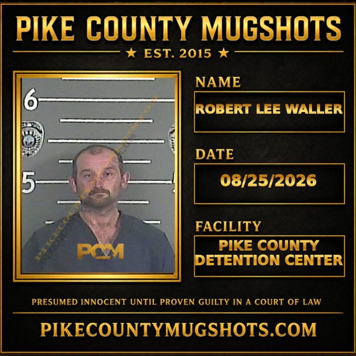 ROBERT LEE WALLER ROBERT LEE WALLER Pike County Kentucky arrest booking