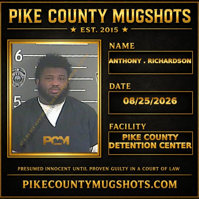 ANTHONY . RICHARDSON ANTHONY . RICHARDSON Pike County Kentucky arrest booking