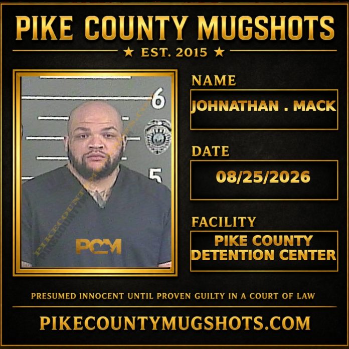 JOHNATHAN . MACK JOHNATHAN . MACK Pike County Kentucky arrest booking