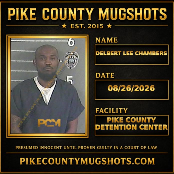 DELBERT LEE CHAMBERS DELBERT LEE CHAMBERS Pike County Kentucky arrest booking