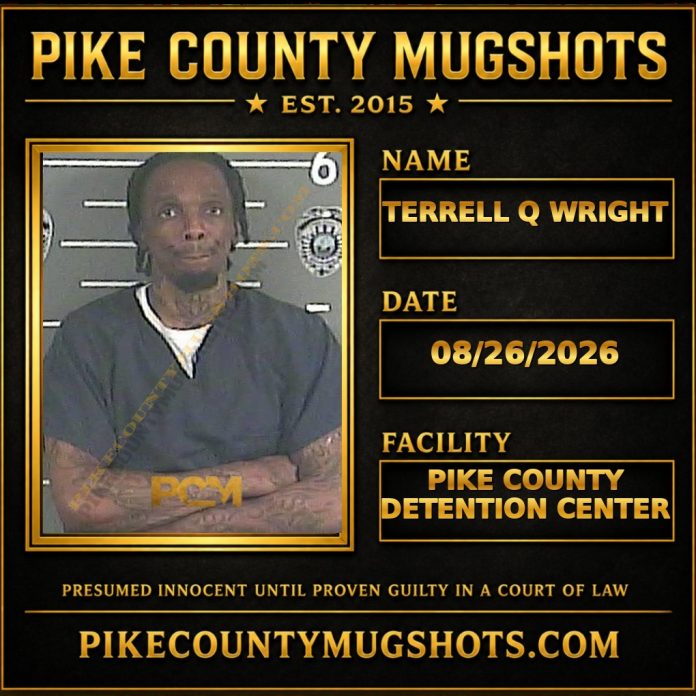 TERRELL Q WRIGHT Pike County Kentucky arrest booking