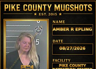 AMBER R EPLING Pike County Kentucky arrest booking