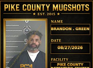 BRANDON . GREEN Pike County Kentucky arrest booking