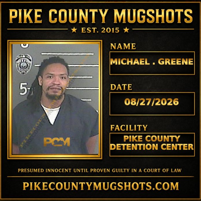 MICHAEL . GREENE MICHAEL . GREENE Pike County Kentucky arrest booking
