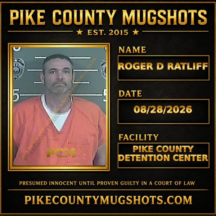 ROGER D RATLIFF ROGER D RATLIFF Pike County Kentucky arrest booking