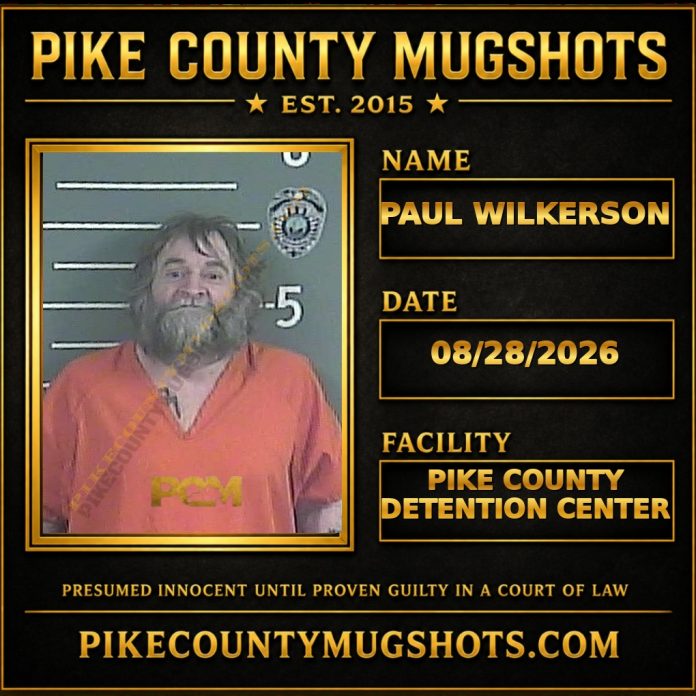 PAUL WILKERSON PAUL WILKERSON Pike County Kentucky arrest booking