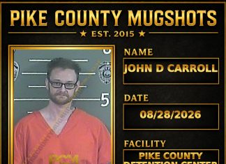 JOHN D CARROLL Arrest Booking in Pike County Kentucky JOHN D CARROLL Pike County Kentucky arrest booking