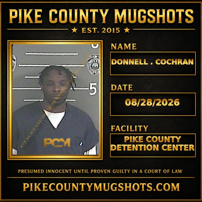 DONNELL . COCHRAN DONNELL . COCHRAN Pike County Kentucky arrest booking