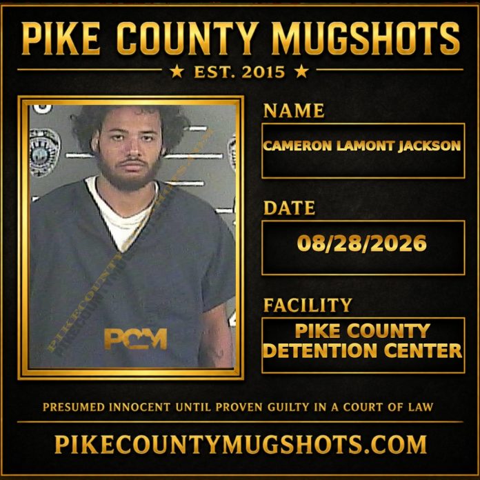 CAMERON LAMONT JACKSON CAMERON LAMONT JACKSON Pike County Kentucky arrest booking