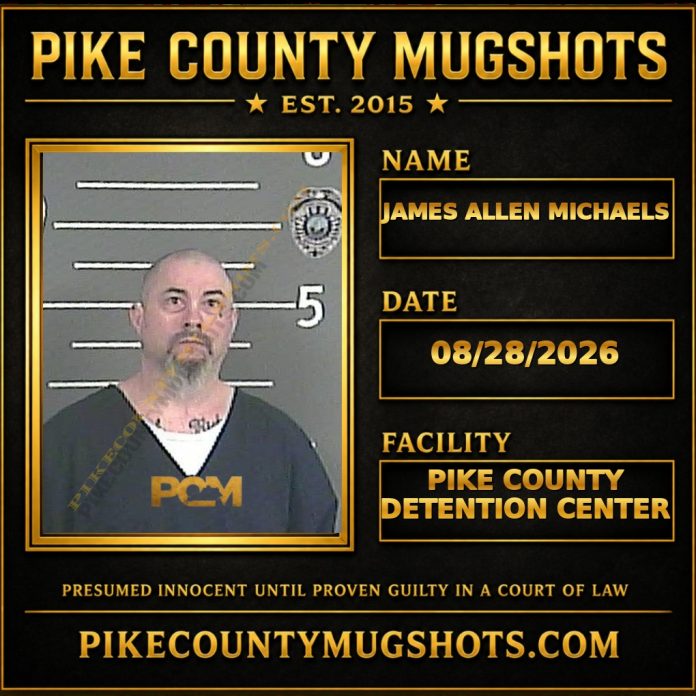 JAMES ALLEN MICHAELS Pike County Kentucky arrest booking