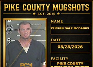 TRISTAN DALE MCDANIEL Arrest Booking in Pike County Kentucky TRISTAN DALE MCDANIEL Pike County Kentucky arrest booking