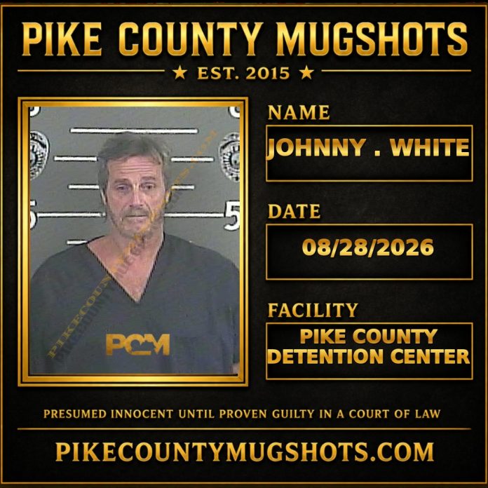 JOHNNY . WHITE Pike County Kentucky arrest booking