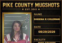 SHEENA R COLEMAN Pike County Kentucky arrest booking