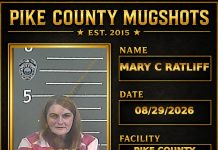 MARY C RATLIFF Pike County Kentucky arrest booking