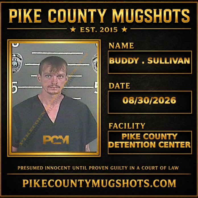BUDDY . SULLIVAN BUDDY . SULLIVAN Pike County Kentucky arrest booking