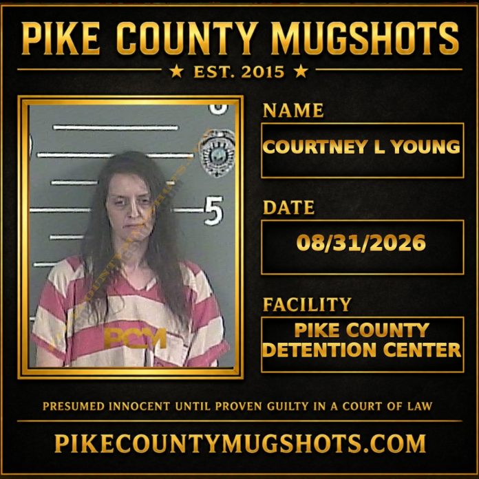 COURTNEY L YOUNG Pike County Kentucky arrest booking