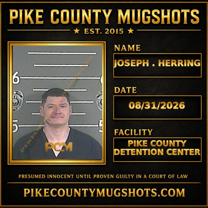 JOSEPH . HERRING Pike County Kentucky arrest booking