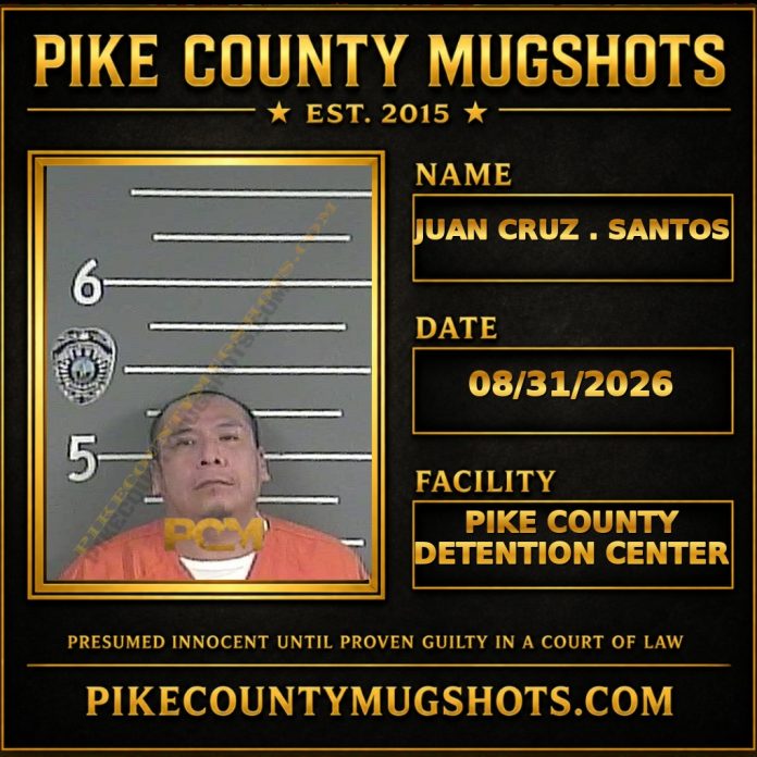 JUAN CRUZ . SANTOS JUAN CRUZ . SANTOS Pike County Kentucky arrest booking
