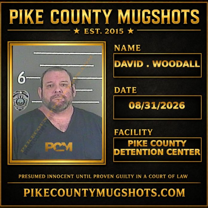 DAVID . WOODALL Pike County Kentucky arrest booking