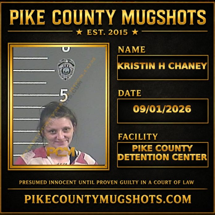 KRISTIN H CHANEY Pike County Kentucky arrest booking
