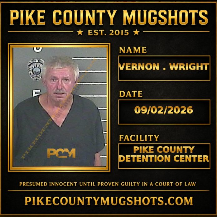 VERNON . WRIGHT VERNON . WRIGHT Pike County Kentucky arrest booking