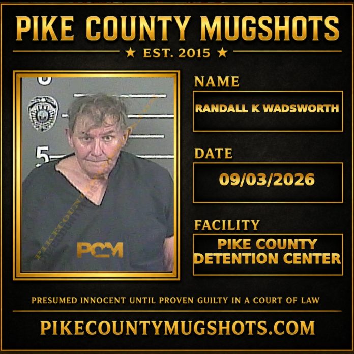 RANDALL K WADSWORTH Pike County Kentucky arrest booking