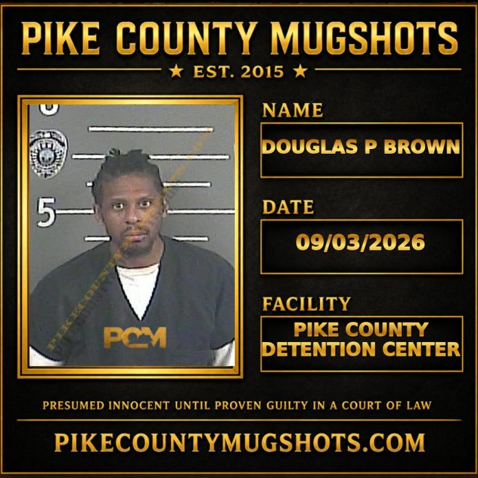 DOUGLAS P BROWN DOUGLAS P BROWN Pike County Kentucky arrest booking