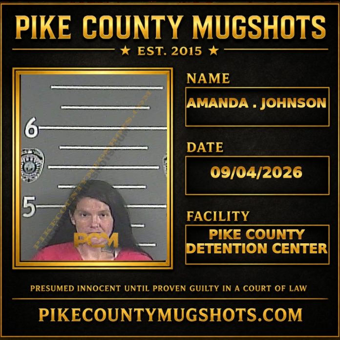 AMANDA . JOHNSON AMANDA . JOHNSON Pike County Kentucky arrest booking