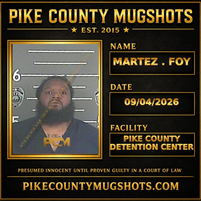 MARTEZ . FOY MARTEZ . FOY Pike County Kentucky arrest booking