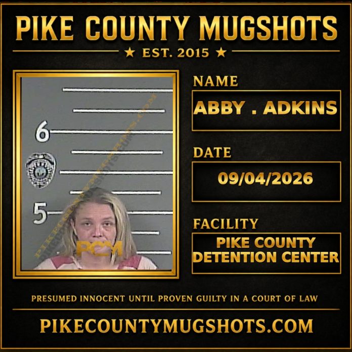 ABBY . ADKINS ABBY . ADKINS Pike County Kentucky arrest booking