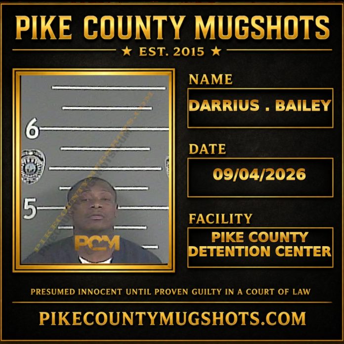 DARRIUS . BAILEY DARRIUS . BAILEY Pike County Kentucky arrest booking